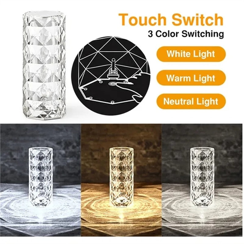 LED Crystal Table Lamp ™ 🤩